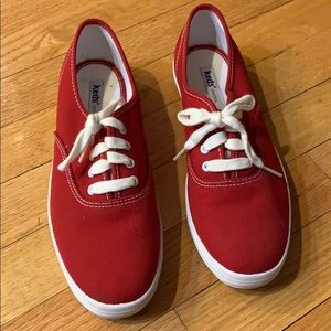 Red Keds tennis shoes